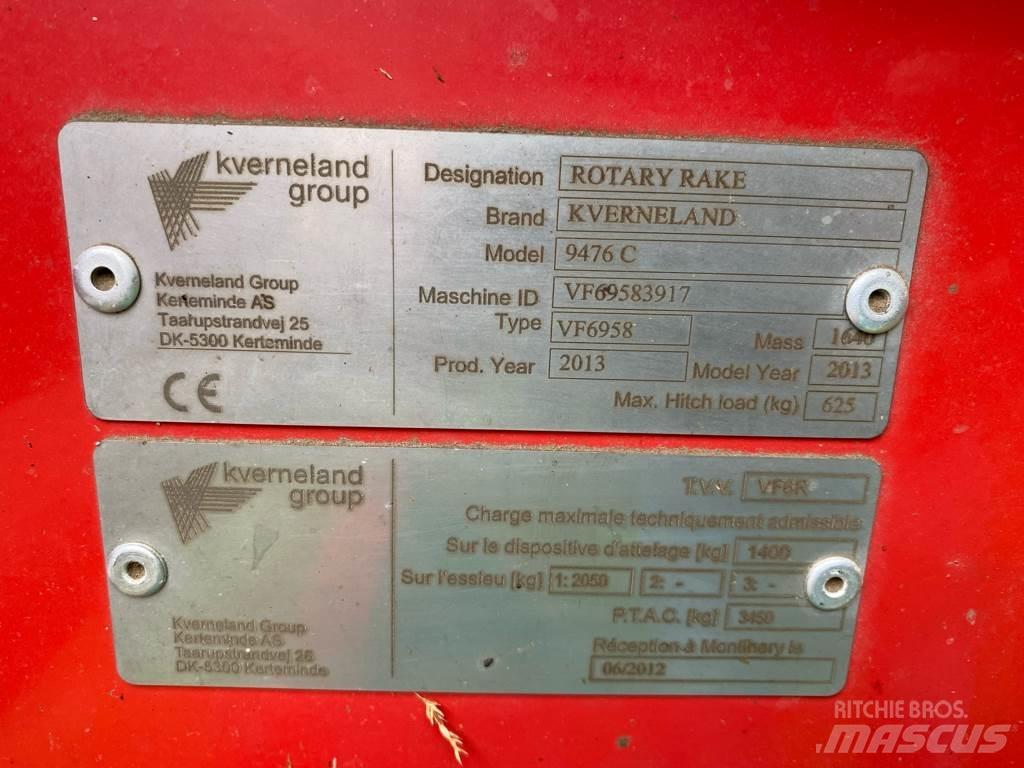 Kverneland 9476C 堆草機