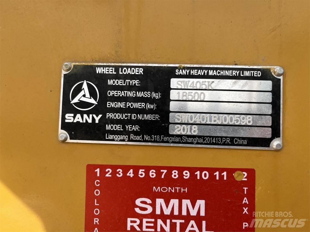 Sany SW405K 輪胎式裝載機