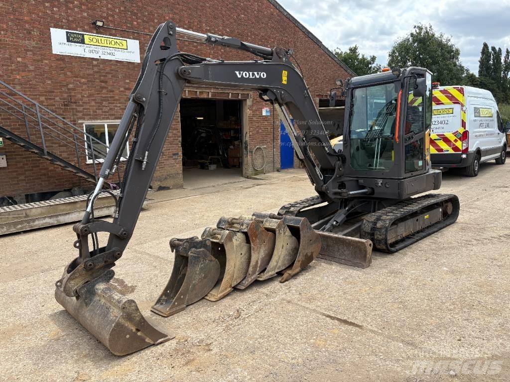 Volvo ECR 58 F 小型挖土機/掘鑿機<7t(小型挖掘機)