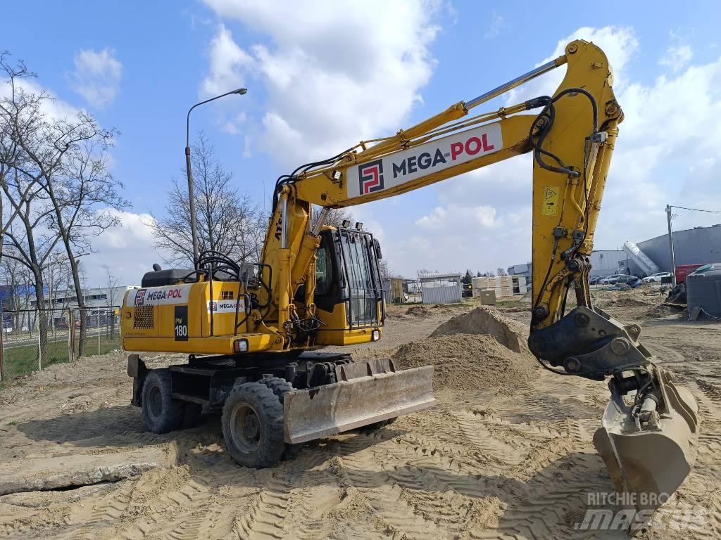 Komatsu PW180-7E0 旋轉式挖土機/掘鑿機/挖掘機