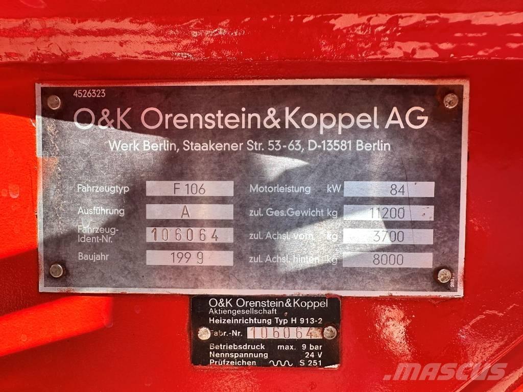O&K F 106 A 平土機
