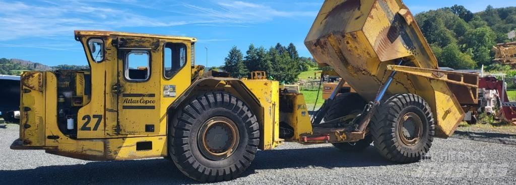 Atlas Copco MT2010 地下礦用卡車和吊車
