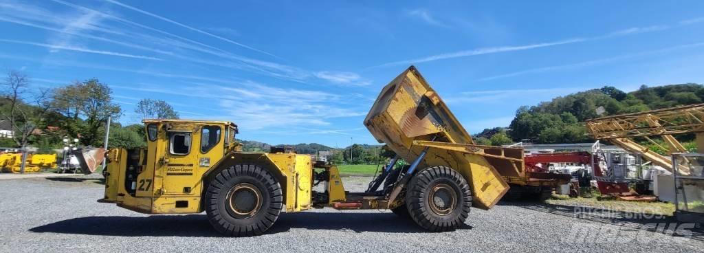 Atlas Copco MT2010 地下礦用卡車和吊車