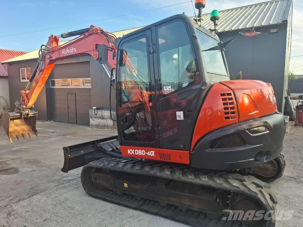 Kubota Kx 0-80-4 中型挖土機/掘鑿機/挖掘機 7t-12t