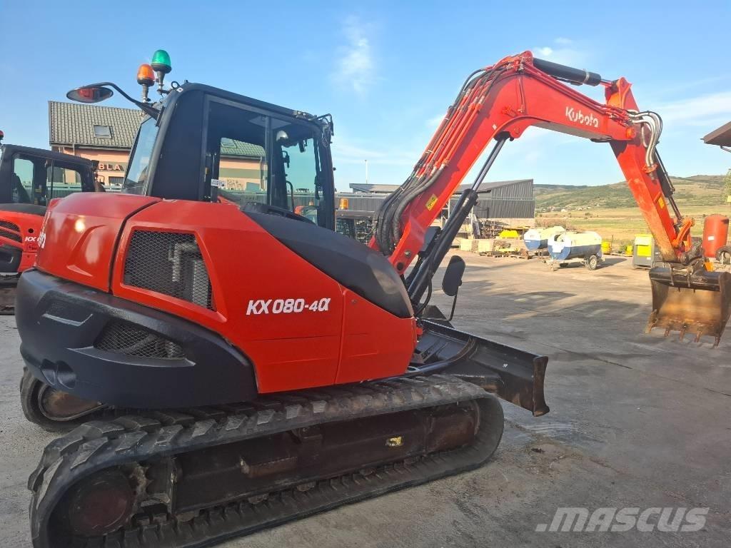 Kubota Kx 0-80-4 中型挖土機/掘鑿機/挖掘機 7t-12t