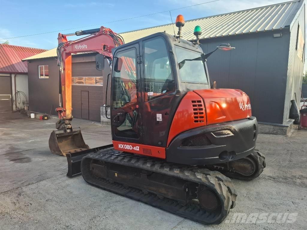 Kubota Kx 0-80-4 中型挖土機/掘鑿機/挖掘機 7t-12t
