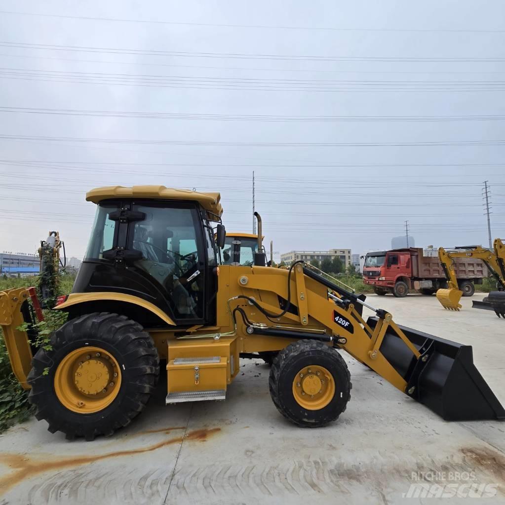 CAT 420 F 反鏟裝載機