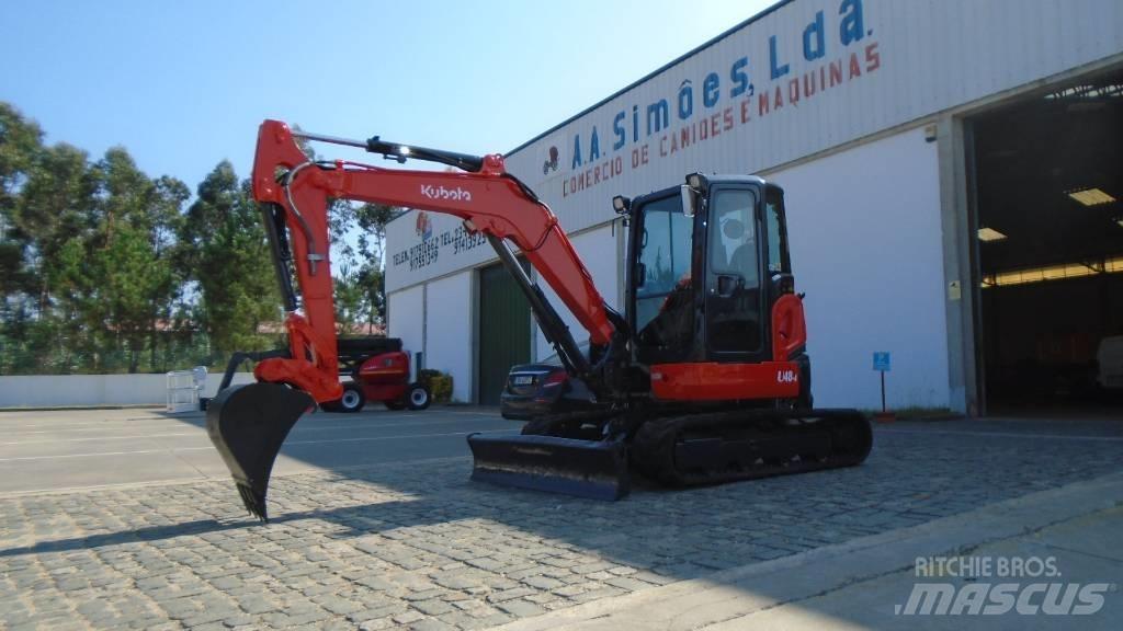 Kubota U 48-4 小型挖土機/掘鑿機<7t(小型挖掘機)