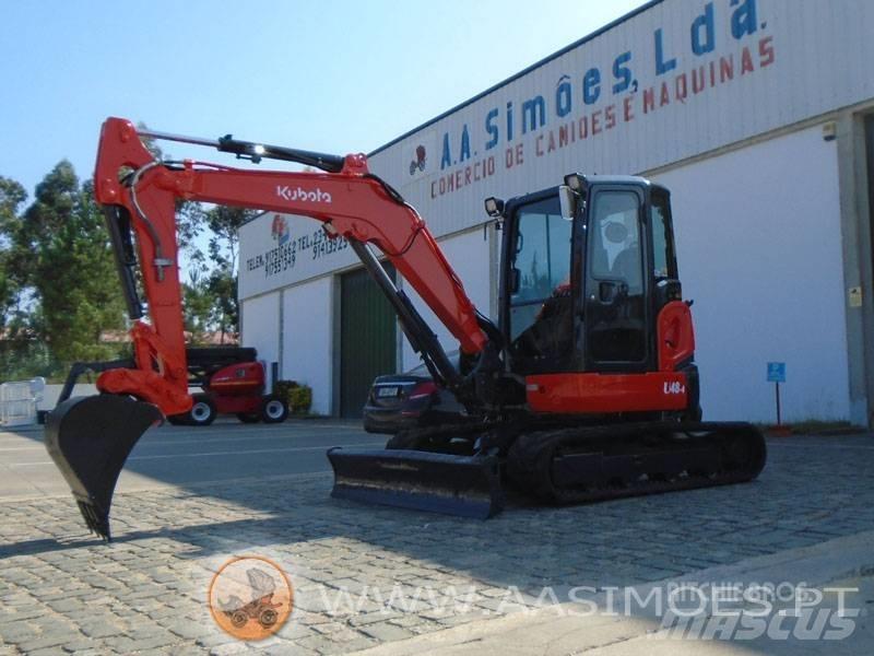 Kubota U 48-4 小型挖土機/掘鑿機<7t(小型挖掘機)