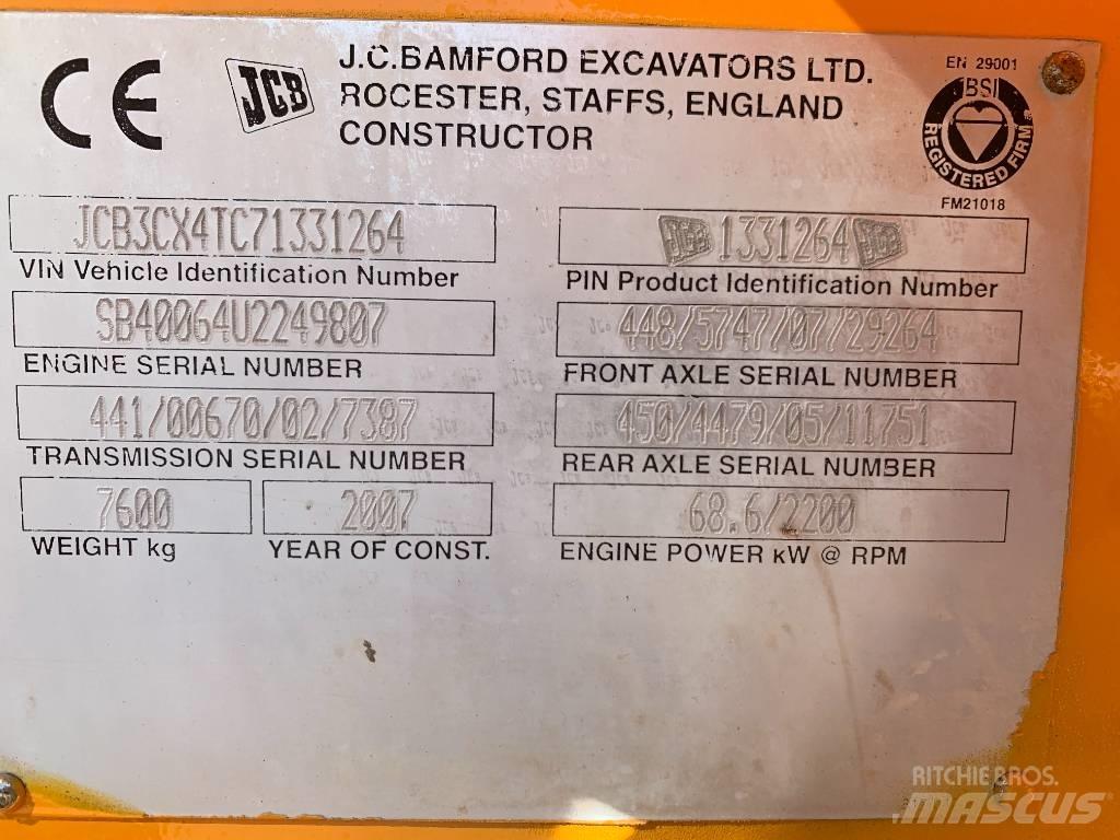 JCB 3 CX 旋轉式挖土機/掘鑿機/挖掘機