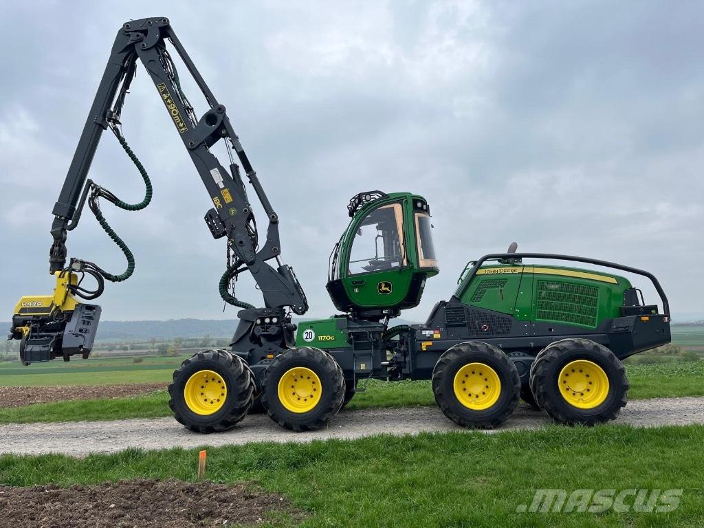 John Deere 1170G 收穫機