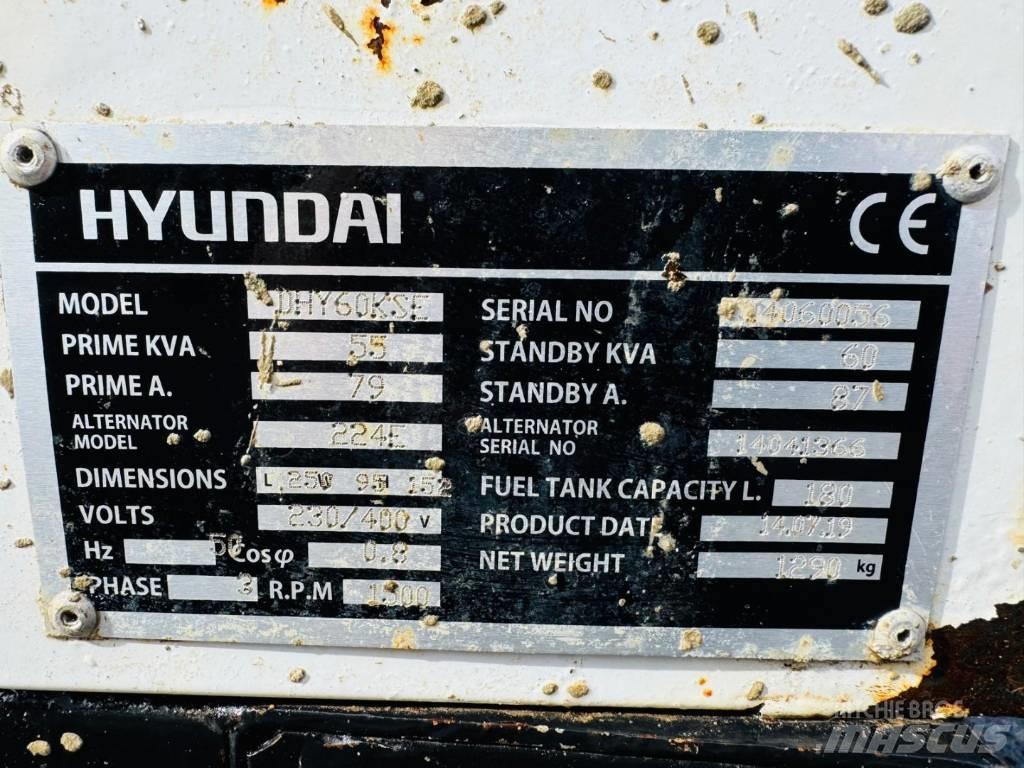 Hyundai DHY60KSE 柴油發電機