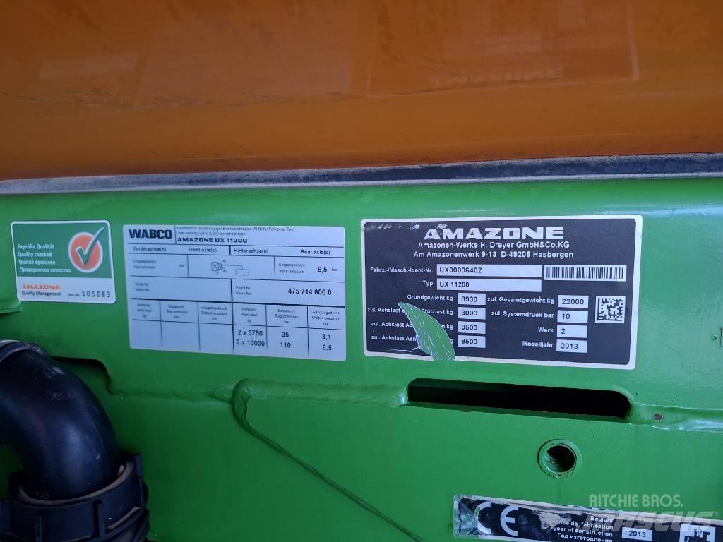 Amazone UX 11200 牽引式噴霧機