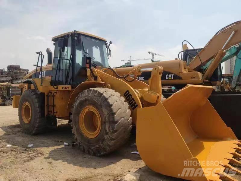 CAT 966h 輪胎式裝載機