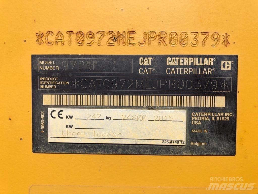 CAT 972 M 輪胎式裝載機