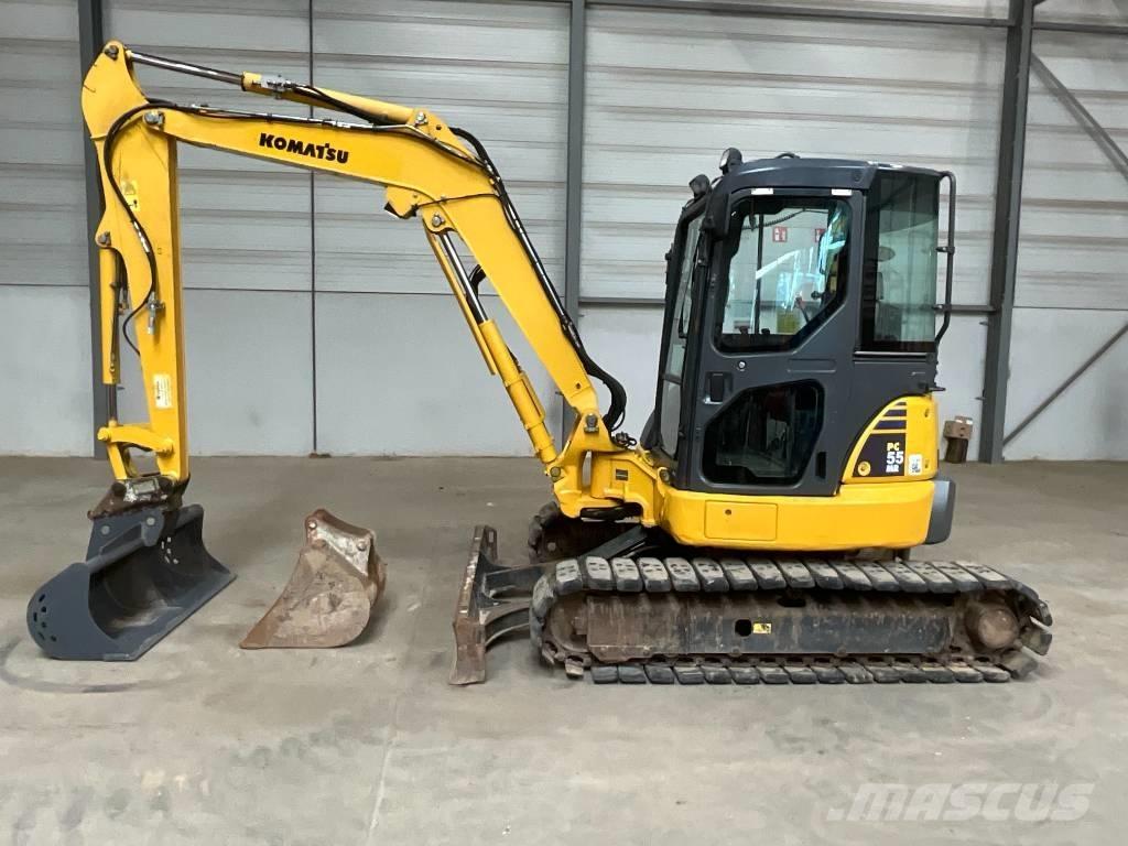 Komatsu PC 55 MR-3 小型挖土機/掘鑿機<7t(小型挖掘機)