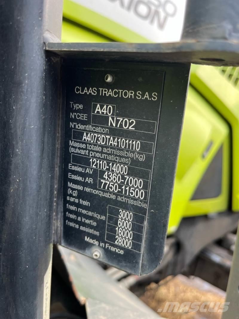 CLAAS Axion 850 曳引機