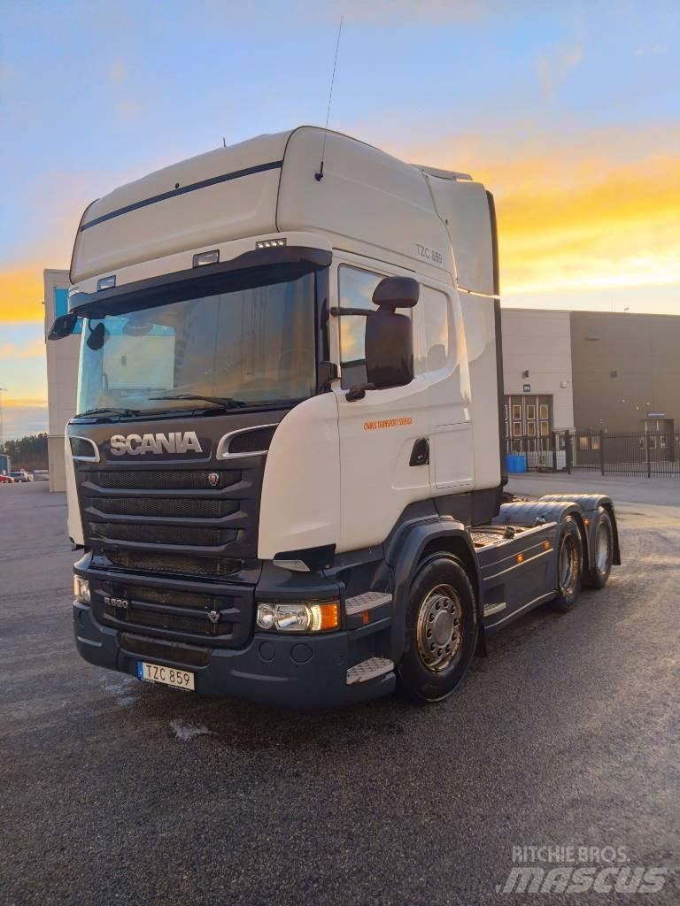 Scania R 520 LA 曳引機組件