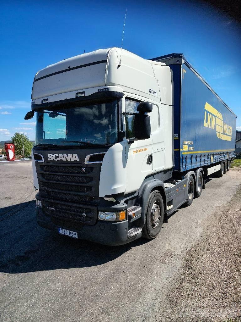Scania R 520 LA 曳引機組件