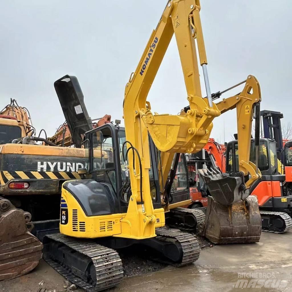 Komatsu PC 55 小型挖土機/掘鑿機<7t(小型挖掘機)