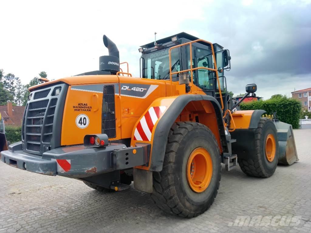 Doosan DL420 -5CVT 輪胎式裝載機