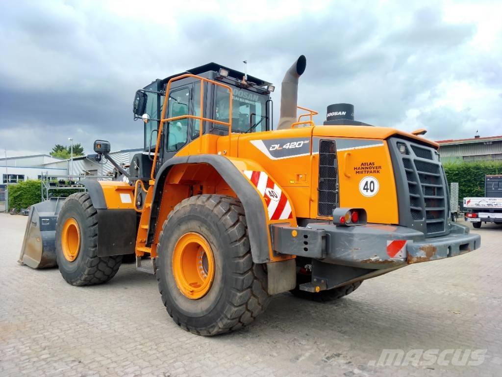 Doosan DL420 -5CVT 輪胎式裝載機