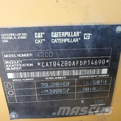 CAT 420 D 反鏟裝載機