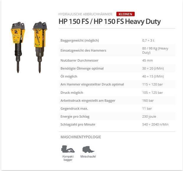 Indeco HP 150 FS 鐵鎚/碎石機