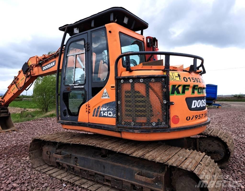 Doosan DX 140 LCR-3 收穫機
