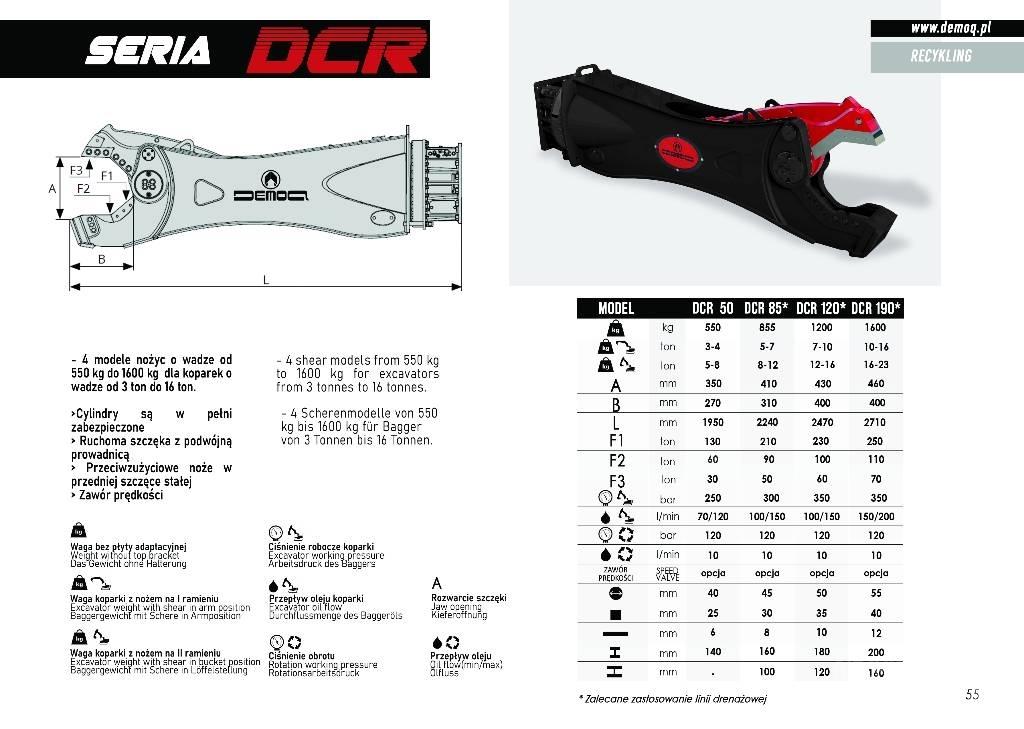  DEMOQ DCR120E 切割機