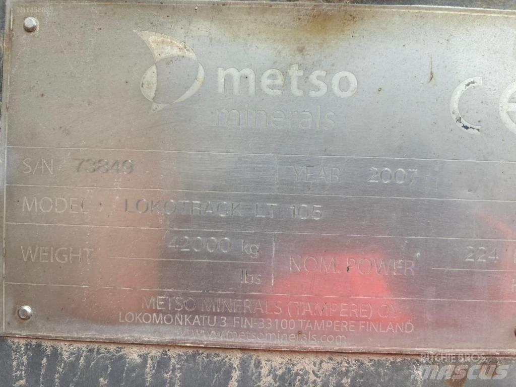 Metso LT 105 移動式壓碎機