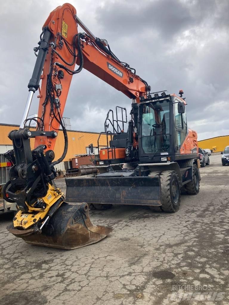 Doosan DX 170 W 旋轉式挖土機/掘鑿機/挖掘機
