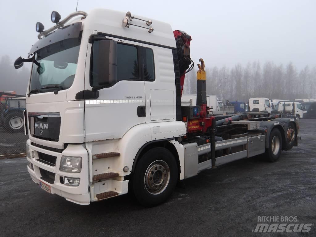 MAN TGS 26.480 6x2 吊鉤式起重車