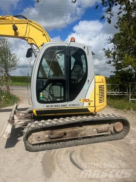 New Holland E 70 SR 中型挖土機/掘鑿機/挖掘機 7t-12t