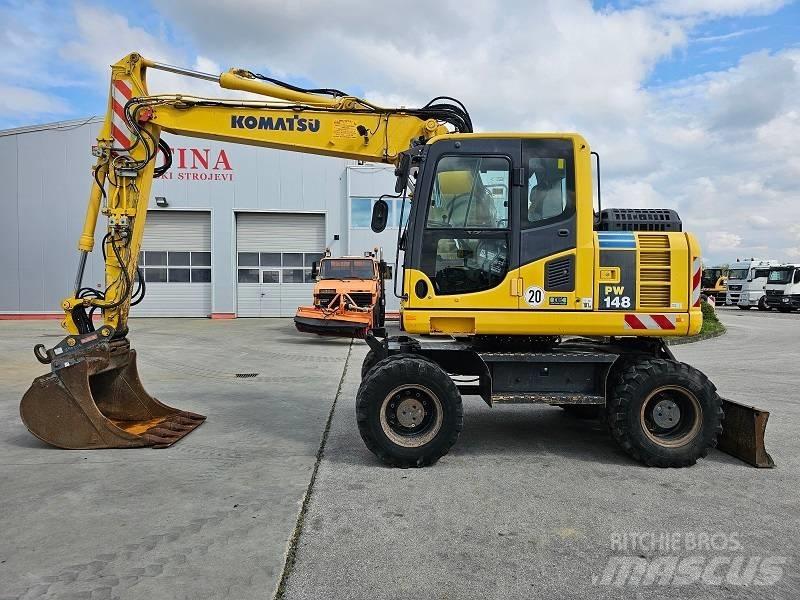 Komatsu PW 148-8 旋轉式挖土機/掘鑿機/挖掘機