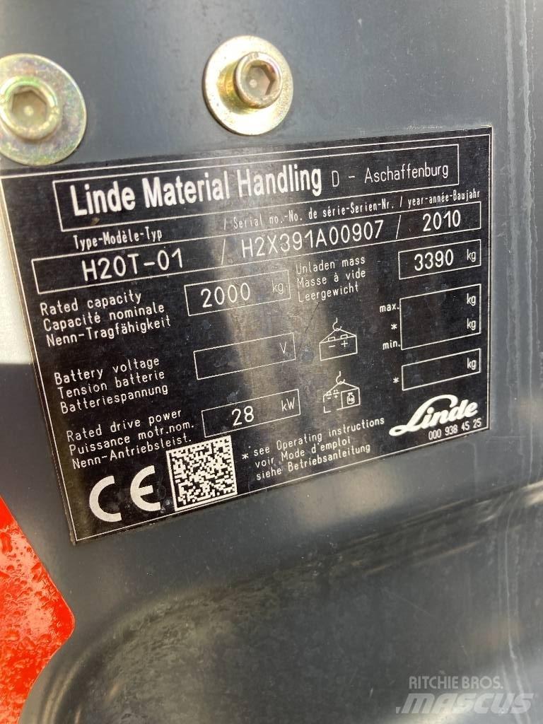 Linde H20T/391 液化石油氣LPG卡車