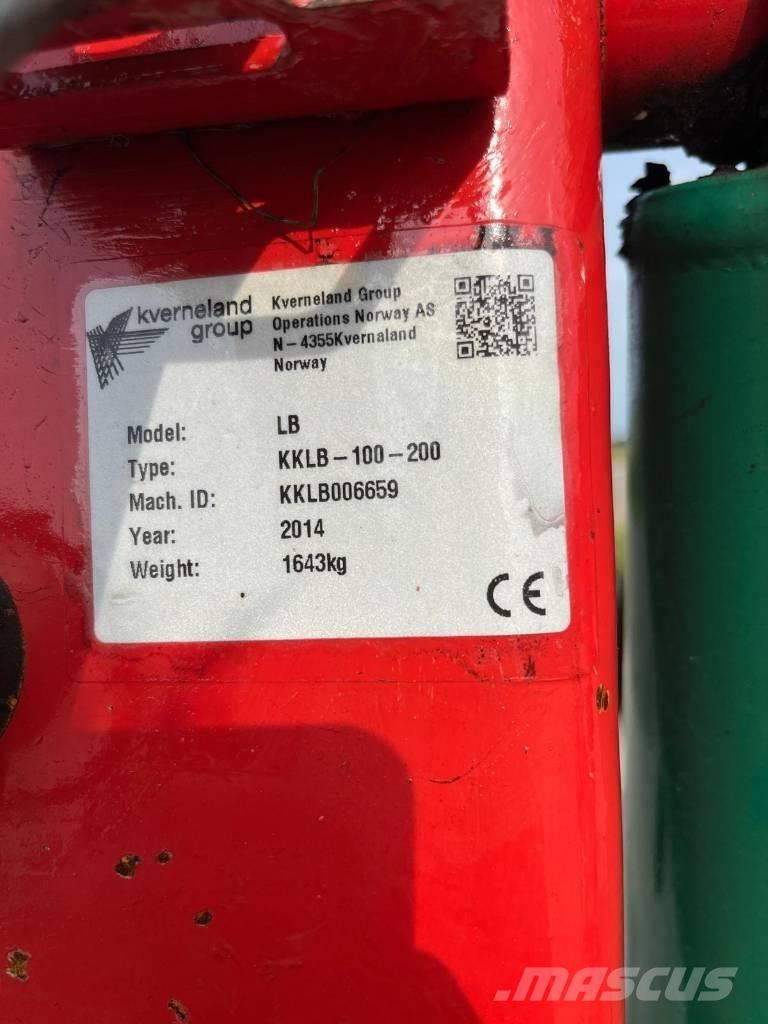 Kverneland LB100-200 雙向犁