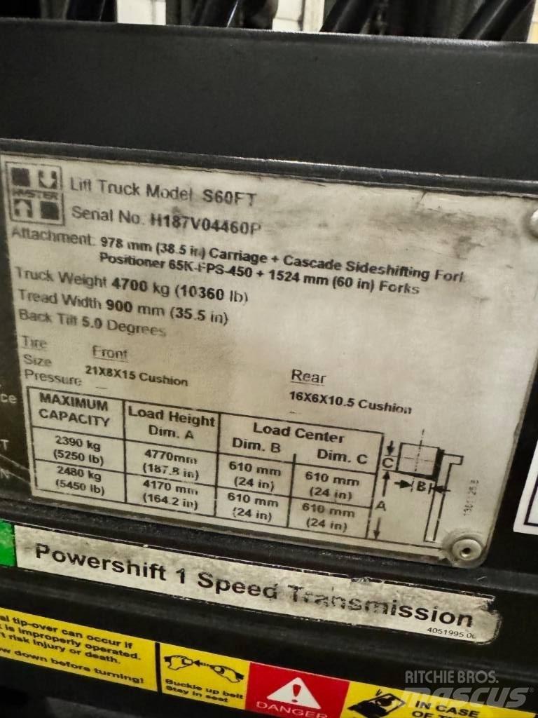 Hyster S 60 FT 堆高機(叉車)-其他