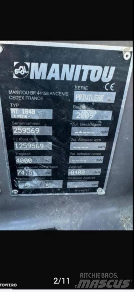 Manitou 1840 伸縮臂操作車