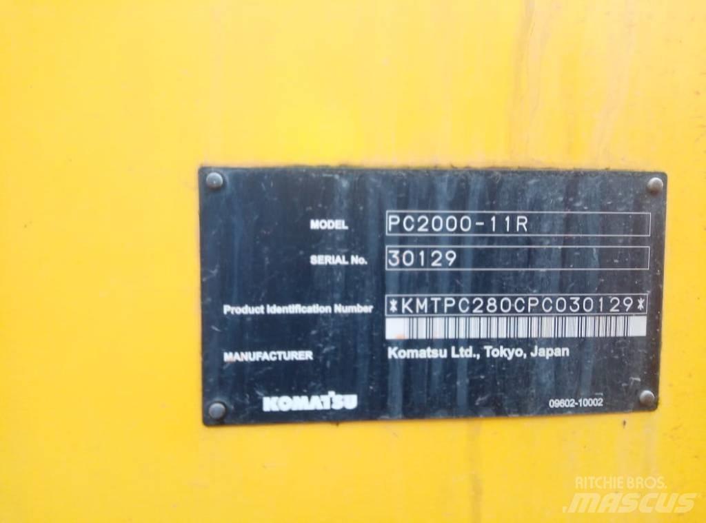 Komatsu PC 2000 履帶式 挖土機/掘鑿機/挖掘機