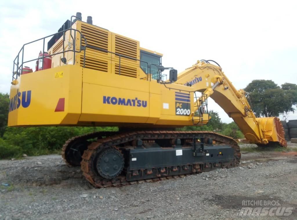 Komatsu PC 2000 履帶式 挖土機/掘鑿機/挖掘機