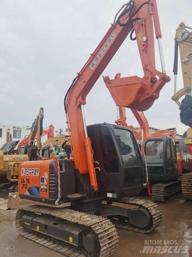 Hitachi ZX 70 小型挖土機/掘鑿機<7t(小型挖掘機)