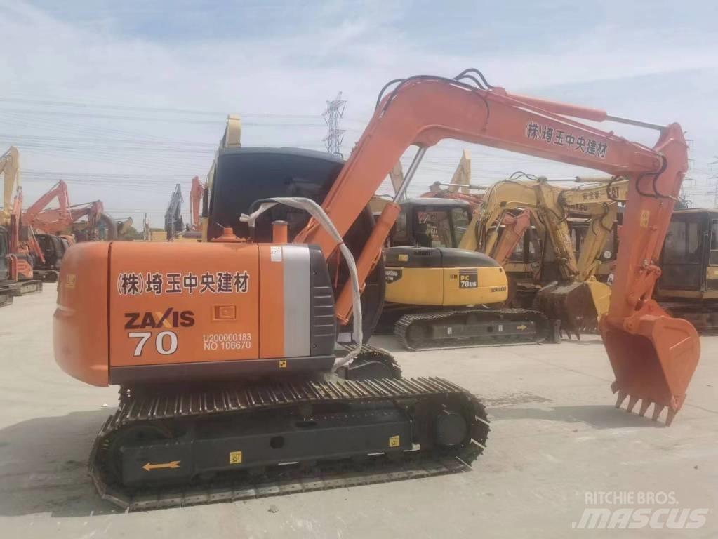 Hitachi ZX 70 小型挖土機/掘鑿機<7t(小型挖掘機)