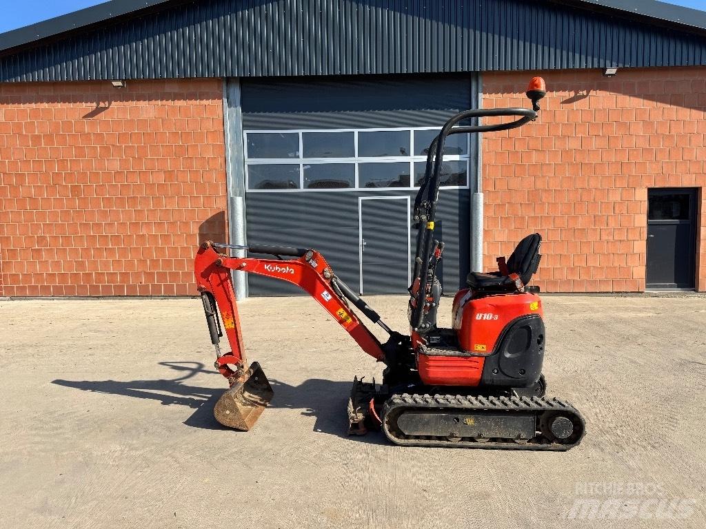 Kubota U 10-3 小型挖土機/掘鑿機<7t(小型挖掘機)
