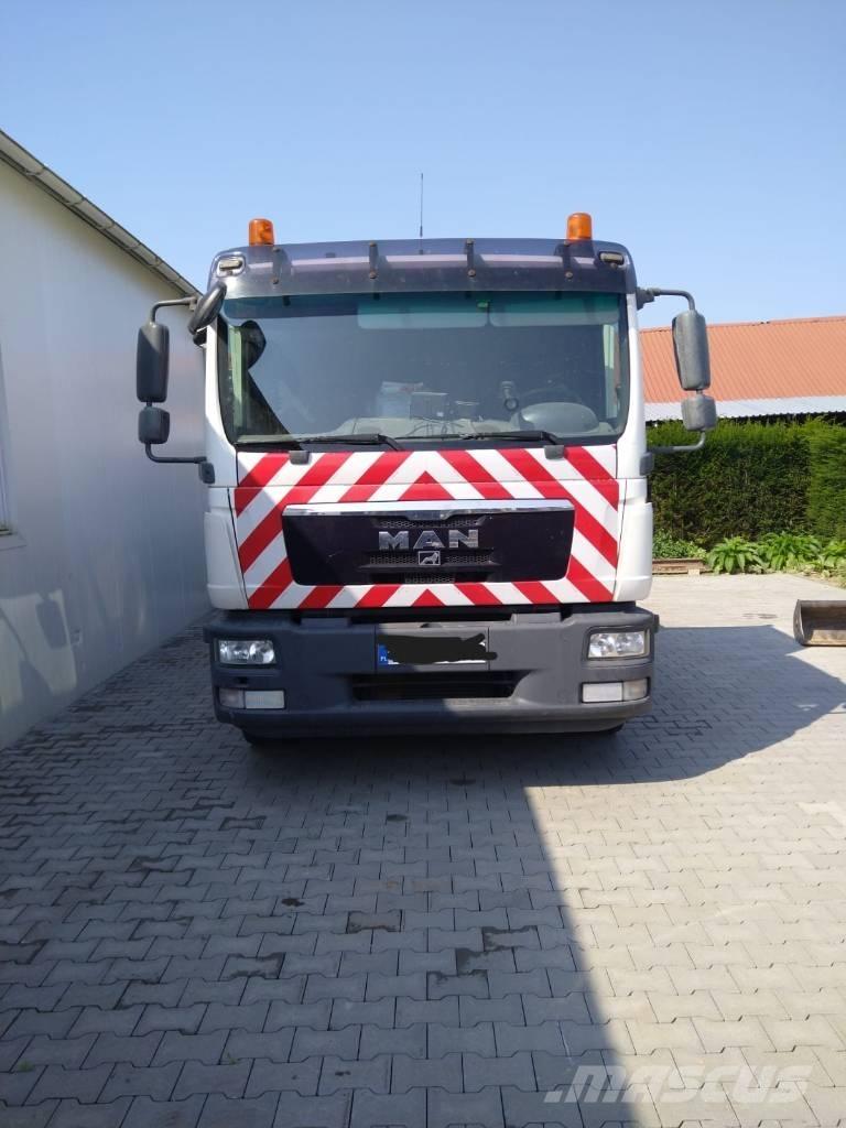 MAN TGM 平板式/側卸式卡車