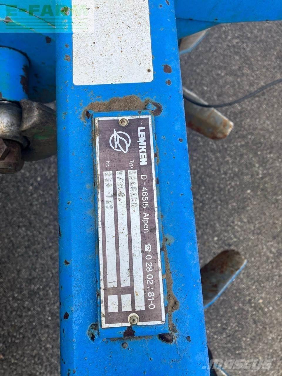 Lemken Smaragd 9 中耕管理機