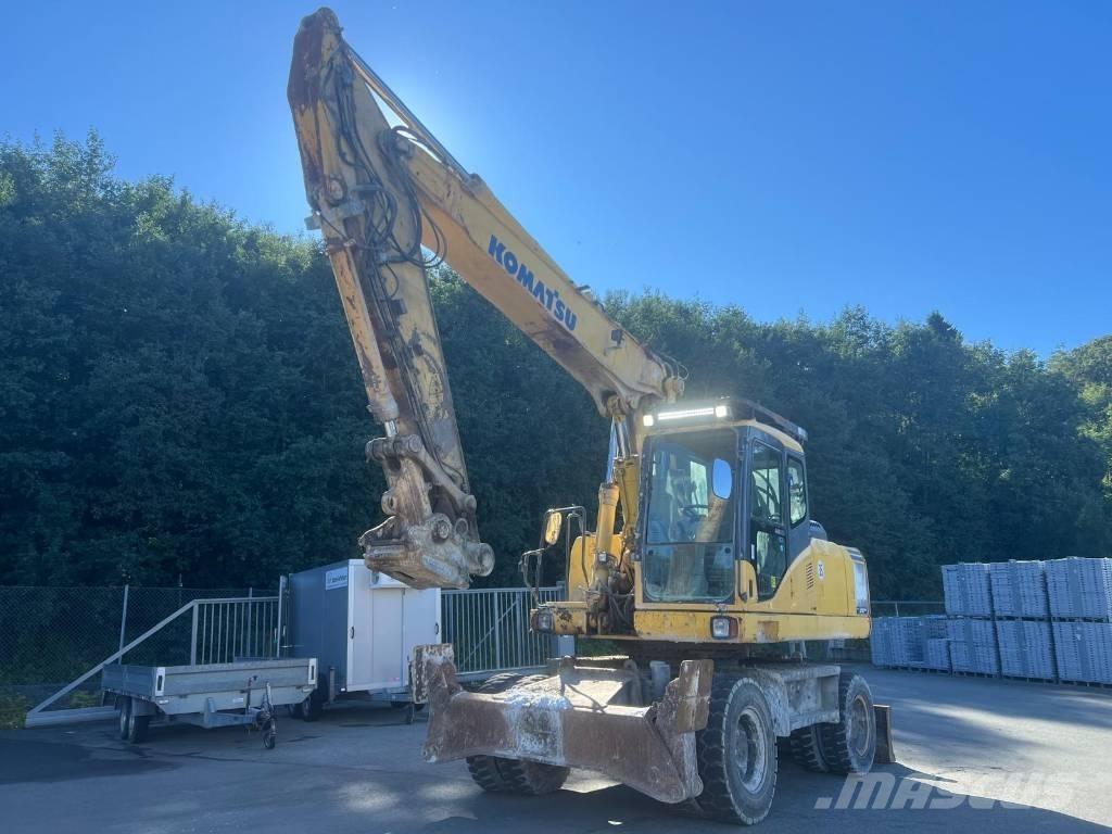 Komatsu PW 200-7 旋轉式挖土機/掘鑿機/挖掘機