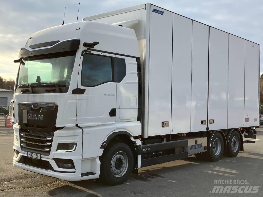 MAN TGX 26.520 貨箱式卡車