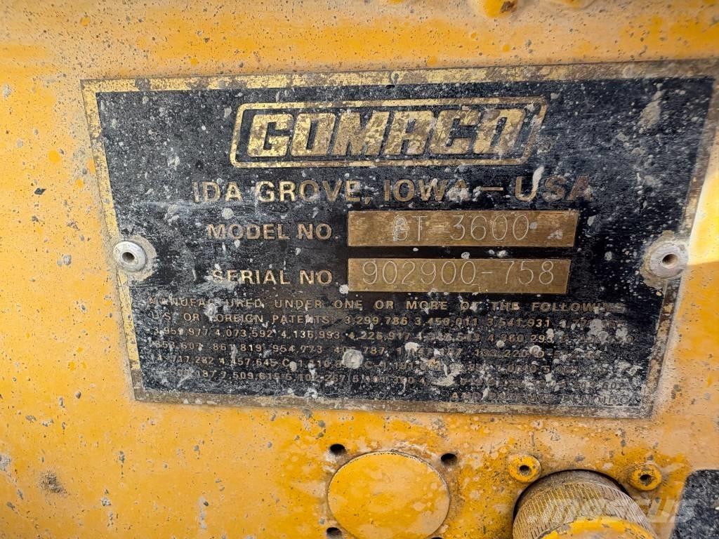 Gomaco GT 3600 混凝土鋪路機