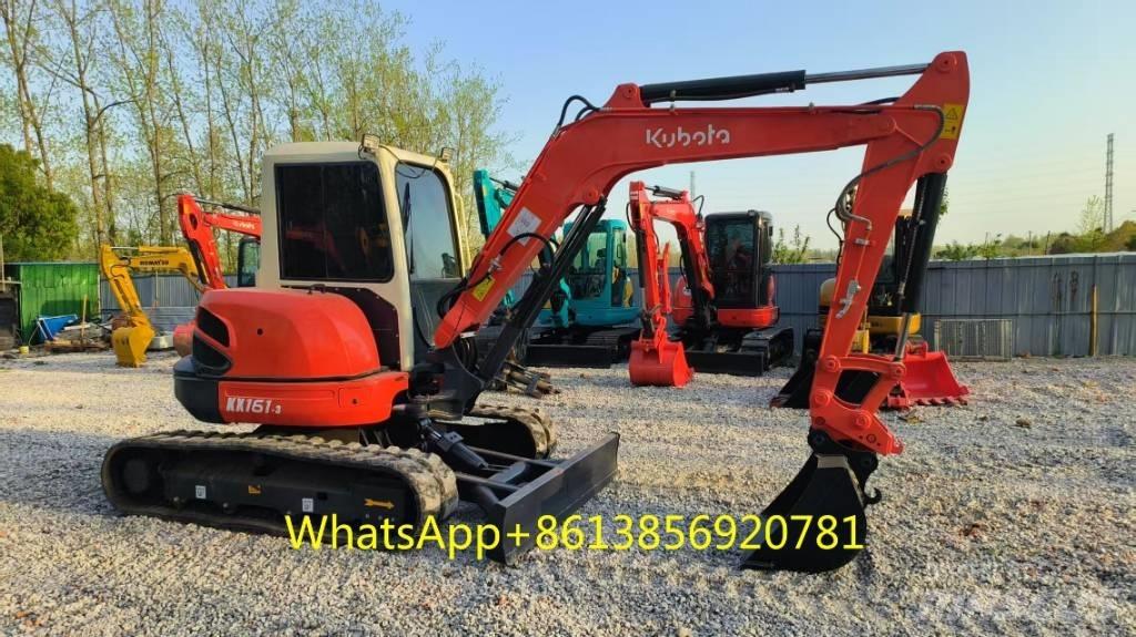 Kubota KX 161 小型挖土機/掘鑿機<7t(小型挖掘機)